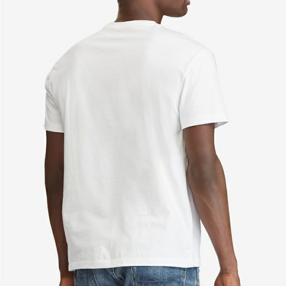 Polo Ralph Lauren White Vneck Tshirt - Picture 3 of 5